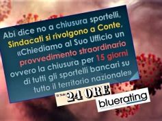 Banche,no di Abi a chiusura sportelli per 15 giorni, sindacati scrivono a Conte