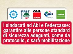 Coronavirus, sindacati a Abi e Federcasse, o sicurezza o mobilitazione