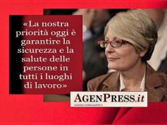 Annamaria Furlan su AgenPress, garantire sicurezza e salute nei posti di lavoro