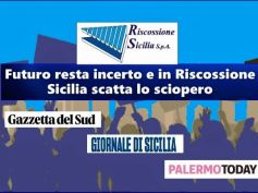 Riscossione Sicilia, 700 dipendenti scioperano per difendere il posto di lavoro