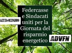 Federcasse e sindacati insieme per buone pratiche di sostenibilità ambientale