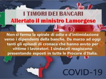 Esposto in procura, in un clima sempre più ostile bancari lavorano rischiando