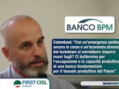 Banco Bpm, Colombani, non è il momento di tagli, no a chiusura di altre filiali