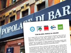 Popolare di Bari, toni blandi, parole al veleno