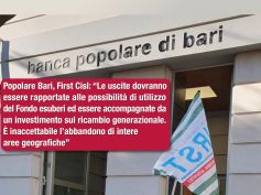 PopBari, First Cisl, manca ancora la reale volontà di confronto dai commissari