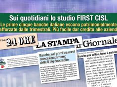 Studio First Cisl big five, dai giornali, tengono ricavi si contraggono i costi