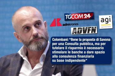 Colombani, d’accordo con Savona su tutela risparmio, ma consulenza sia indipendente