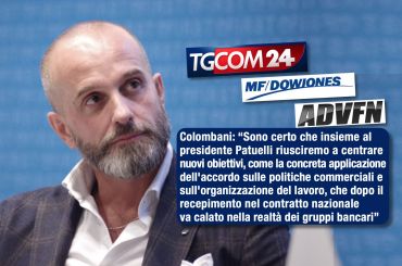 Abi riconferma Patuelli, Colombani, avanti con il dialogo, molte sfide ci attendono
