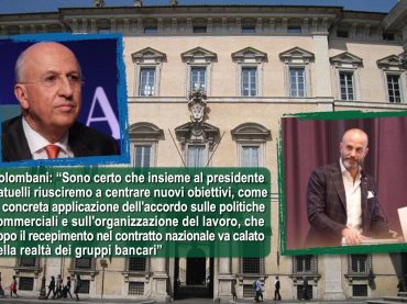 Colombani, auguri a Patuelli per riconferma, avanti sulla strada del dialogo
