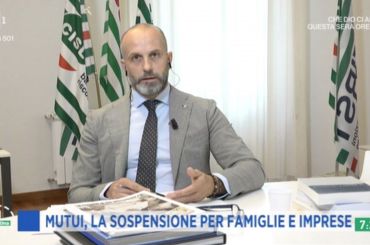 Colombani a Uno mattina, Rai 1, chi può presentare richiesta sospensione rate mutuo