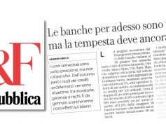 Covid, come stanno le banche italiane tra studio First Cisl e analisi di Repubblica