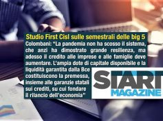 Ancora su Studio First Cisl semestrali big 5, pandemia non intacca solidità banche