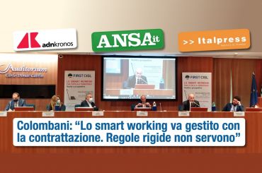 Tavola rotonda First Cisl alimenta il dibattito su mondo del lavoro e smart working