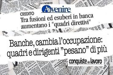 Studio First Cisl, come la riorganizzazione sta cambiando il lavoro nelle banche