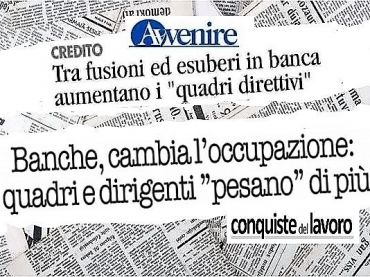 Studio First Cisl, come la riorganizzazione sta cambiando il lavoro nelle banche