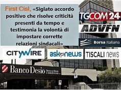 Banco Desio, firmato accordo, First Cisl, intesa positiva, risolve vecchi problemi