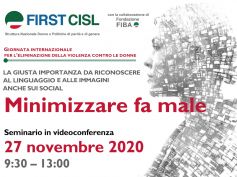 Violenza sulle donne, il peso delle parole e il ruolo del sindacato. Celebrato l’evento First Cisl