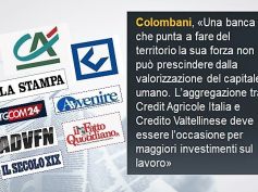 Opa Crédit Agricole su Credito Valtellinese, le reazioni di First Cisl sulla stampa