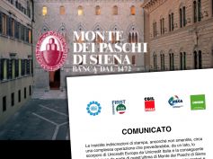 Monte dei Paschi di Siena, comunicato unitario