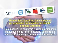 Assemblee e misure anticovid, Colombani, accordi con Abi prova di relazioni innovative