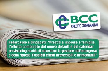Federcasse e sindacati contro nuove regole europee, rischiano di aggravare la crisi