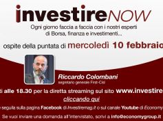 Colombani a Investire, risparmio e consulenza indipendente per rilancio economico