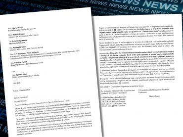 Coronavirus, Bcc e sindacati pronti a favorire campagna vaccinale. Lettera al Governo