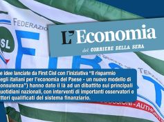 Il risparmio al servizio della ripresa, si accende il dibattito sulle proposte First Cisl