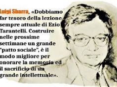 Luigi Sbarra, onorare la memoria di Ezio Tarantelli con un patto sociale per il Paese