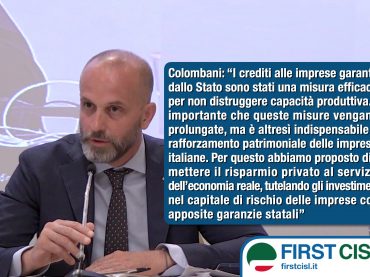 Credito, Mcc-Svimez, misure di sostegno efficaci. Colombani, prorogarle e rafforzare il patrimonio delle imprese