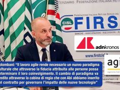 AdnKronos e Agi su posizione Colombani, smart working non sia alibi per tagli banche