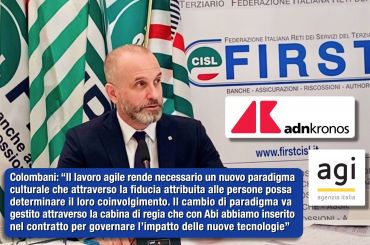 AdnKronos e Agi su posizione Colombani, smart working non sia alibi per tagli banche