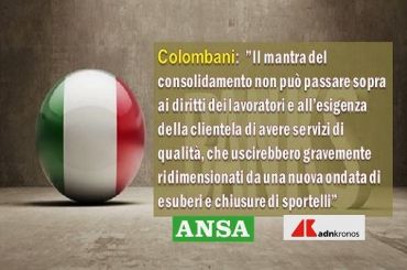 Colombani sulla stampa, concentrazione bancaria italiana non autorizza nuovi tagli