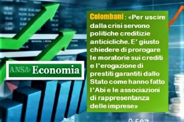 Credito, banche siano vicine a imprese e territori. Colombani, no a nuove fusioni