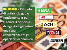 Stampa rilancia considerazioni Colombani su relazione Uif, antiriciclaggio fondamentale per legalità ma ai bancari serve più tutela