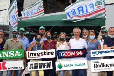 La protesta in Bnl sulla stampa, First Cisl, candidati a sindaco di Roma si uniscano a noi per fermare immotivate esternalizzazioni