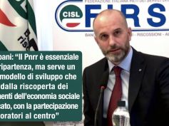 Colombani, Pnrr essenziale per la ripartenza. Ora un nuovo modello di sviluppo con la partecipazione al centro