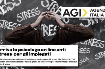 Agi, First Cisl e Sygmund uniti contro lo stress da lavoro in banca. Rilasciata app a servizio degli iscritti