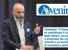 Colombani su Avvenire, il Paese riparte se mobilitiamo il risparmio degli italiani