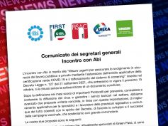 Comunicato dei segretari generali sull’incontro con Abi