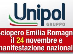 Unipol, sciopero Emilia Romagna e manifestazione nazionale il 24 novembre