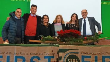 Tra solidarietà e impegno First Cisl Latina conferma Antonio Viola, in segreteria Rosaria Aiello e Andrea D’Amico