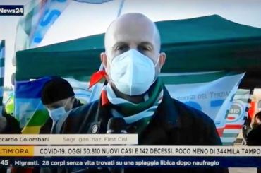 Bnl, Colombani a Rai News 24, inaccettabili le 836 esternalizzazioni, non ci fermeremo