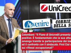 Piano Unicredit. Colombani su Corsera e Avvenire, ora confronto con sindacato coinvolgendo dipendenti