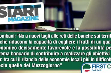 Startmag e studio First Cisl su conti big 5. Colombani, obiettivi banche siano sostenibili e coerenti con Esg