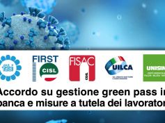 Accordo su gestione green pass in banca e misure a tutela dei lavoratori