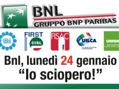 Bnl, First Cisl a Radio Radio, il 24 gennaio sciopero e presidi in tutta Italia a difesa dei lavoratori