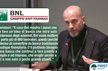 Colombani, caso Bnl mostra i danni di un’idea di banca orientata solo a interesse azionisti. Sciopero legittimo