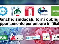 Banche, sindacati: torni l’obbligo di appuntamento per entrare in filiale