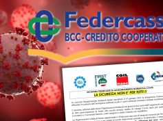 Bcc, incontro Federcasse su aggiornamento normativa Covid, la sicurezza non è per tutti